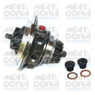 Core assembly, turbocharger